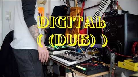 DIGITAL DUB session //KORG Minilogue Synthesizer /ROLAND TR-8