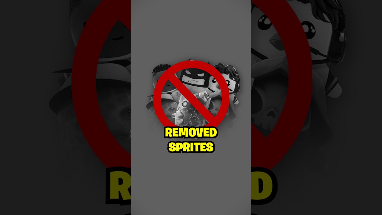 Fortnite is REMOVING SPRITES?! 😳