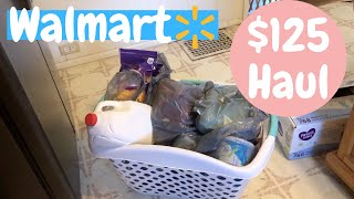 $125 Walmart Grocery Haul