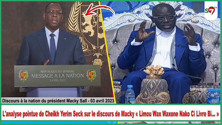 L'analyse pointue de Cheikh Yerim Seck sur le discours de Macky Sall "Limou Wax Waxone Nako Ci Livre