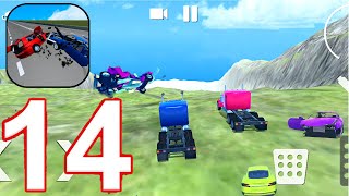 Car Crash Simulator :Accident -Mountain Downhill Gameplay Walkthrough,Car Crashes Game( iOS,Android)