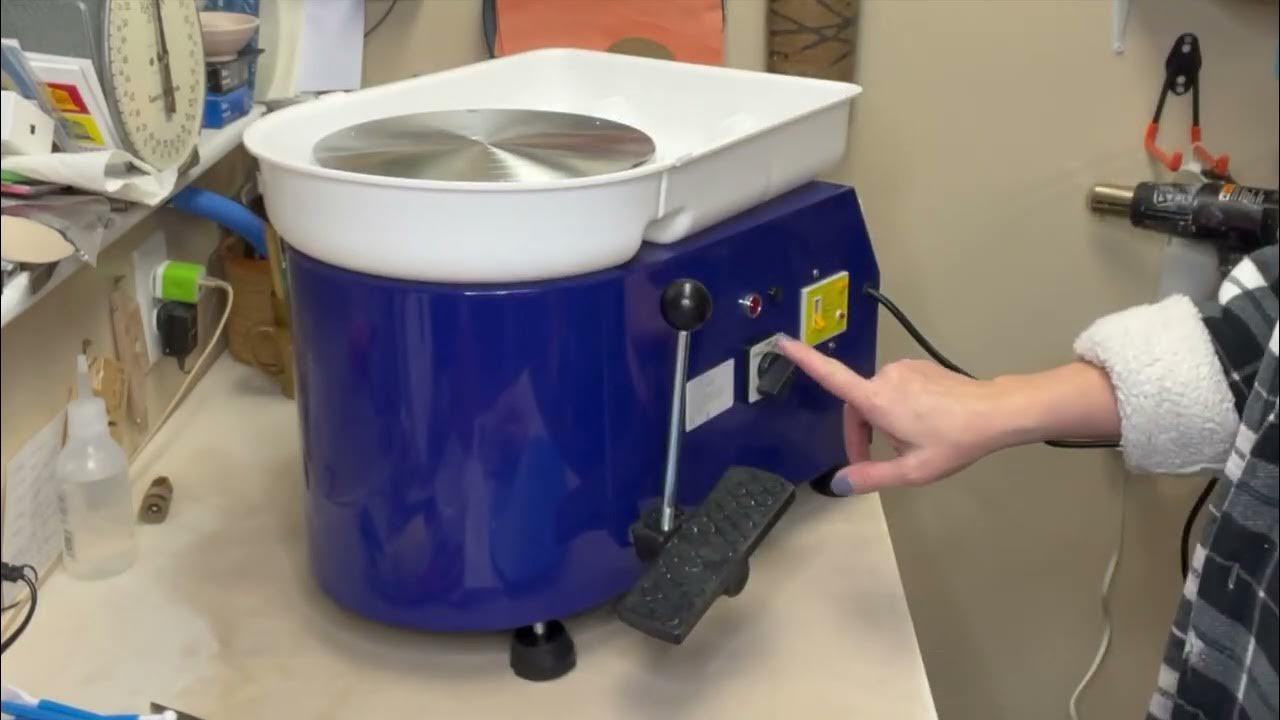 Amazon Pottery Wheel Unboxing and Using Review NantFun Brand YouTube