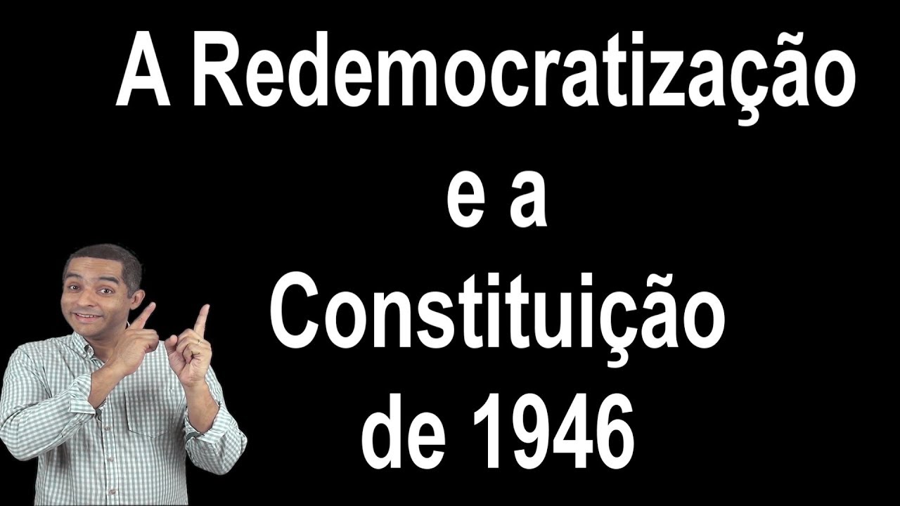 Cite Três Direitos Reconhecidos Na Constituição De 1946