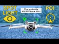Spotlight vs POI - DJI Mini 3 Pro - Ultimate Guide to unlock EPIC Cinematic Aerial Shots.
