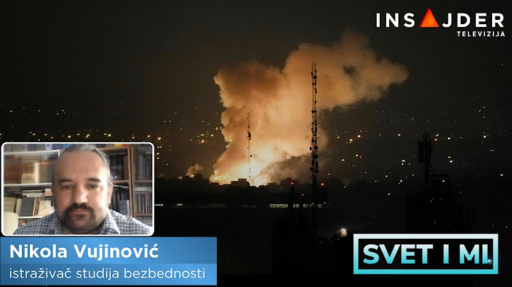 Vujinović: Bliski istok gori, tenzije opadaju, Izrael nemoćan da uništi nuklearni program Irana