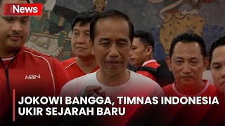 Lolos Putaran Ketiga Kualifikasi Piala Dunia Zona Asia, Jokowi: Ini Sejarah