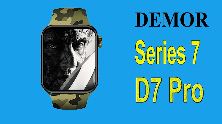 Do you want to be a solider?First you need Camouflage DEMOR D7 Pro Smart Watch Series 7 Smartwatch