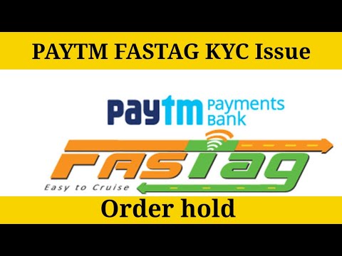 Paytm fastag order hold #fastag #nhai #paytm #highway