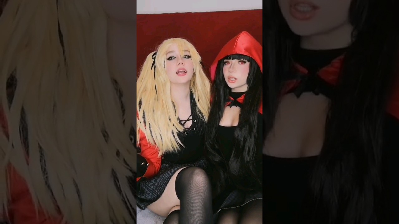 HALLOWEEN Vampire Mary Saotome & Red riding hood Yumeko Jabami @nikkihatsunecosplay | Kakegurui
