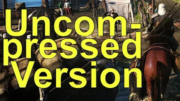 The Witcher 3 - 35 Min Gameplay Uncompressed Version [Updated Download Link]