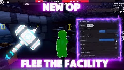 *NEW* Flee the Facility Script (PASTEBIN 2025) (NEVER FAIL HACKING , ESP ALL , AUTOFARM, SPEED )