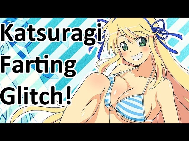 Cute anime girl farting? Katsuragi Senran Kagura Burst 3DS class=