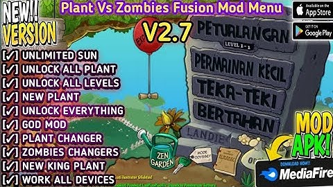 PvZ Fusion 2.7 Mod Menu APK Download (Unlimited Resources, Unlimited Sun & Latest Version)