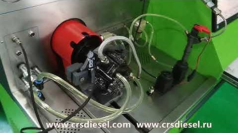 CR927 test bench for common rail injector testing