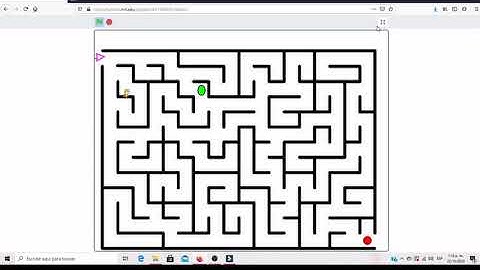 Video tutorial Scratch, laberinto, Institución Educativa Juan Rozo