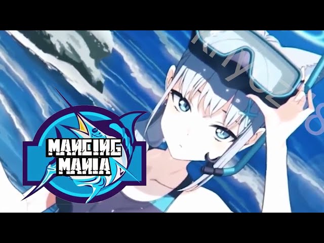 Shiroko Swimsuit but it's MANCING MANIA! class=