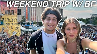 I SPENT AN ENTIRE WEEKEND ALONE WITH MY BOYFRIEND | *another* music festival vlog