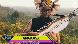 Video thumbnail of "NYAMDOH - ANGKASA ( SAPE INSTRUMENT ) - MUSIC WHATEVER"