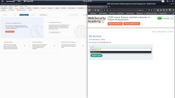 CSRF where Referer validation depends on header being present (Video solution, Audio)