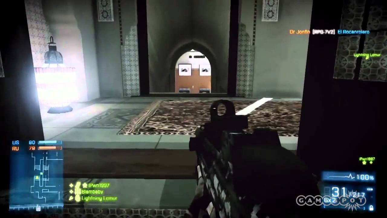BF3: Close Quarters - Team Deathmatch on Donya Fortress Gameplay