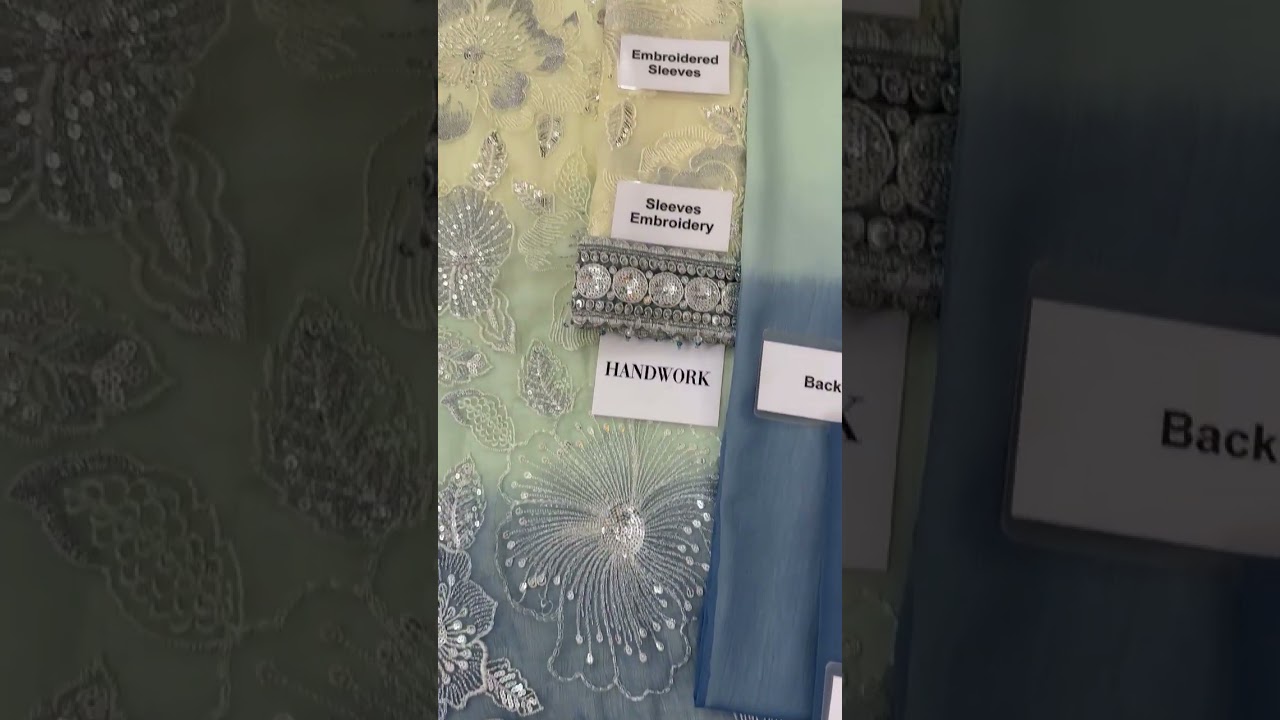 Authentic Jazmin Chiffon Suit - Detailed Open Fabric Review