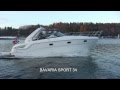 Bavaria sport 34  by lunde bt motor as first test in norway november 2010