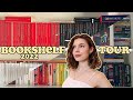 bookshelf tour + faq 2022 // classics, fiction, philosophy 🦋