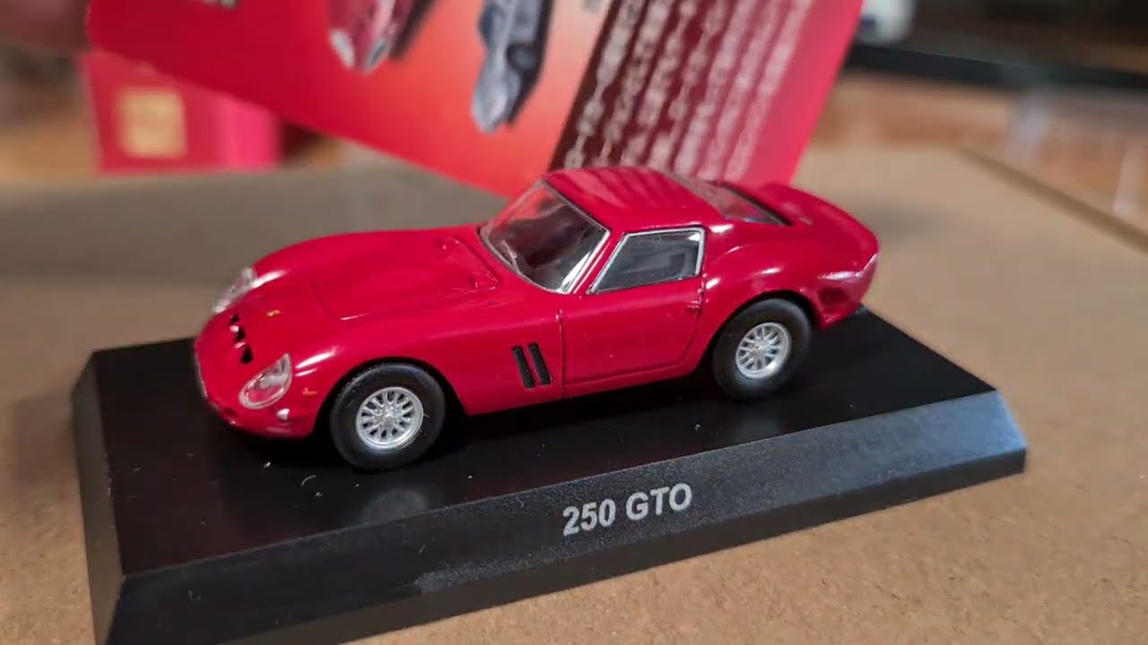 KYOSHO 1:64 FERRARI 250 GTO - YouTube