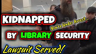 Download Lagu ARRESTED By Library SECURITY!  Seriously... Lawsuit Served!!! MP3