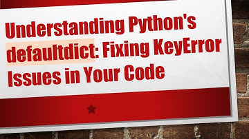 Understanding Python