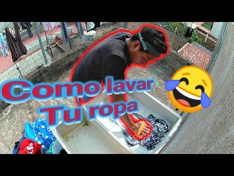 Vídeo: Cómo Lavar A Mano Tu Ropa