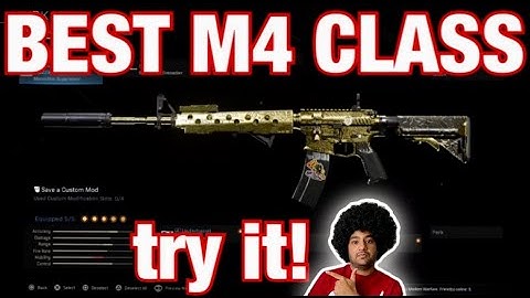 NEW The M4A1 CLASS SETUP IN WARZONE is so OVERPOWERED try it! (Modern Warfare Warzone)