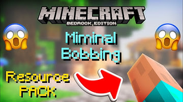 Minimal View Bobbing FOR MINECRAFT BEDROCK | Resource Pack