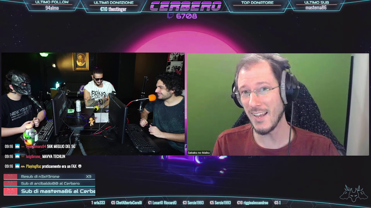 SABAKU NO MAIKU si RACCONTA al CERBERO... *imperdibile* | Cerbero Podcast #455