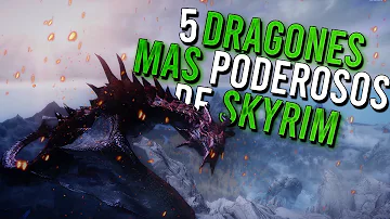 ¿Cuál es el tipo de dragón más fuerte de Skyrim?