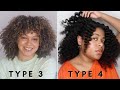 Trying the SAME Natural Hair Products on Different Hair Types | Type 4 AND Type 3 Wash day Collab