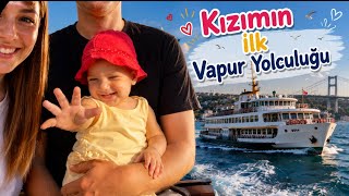 Kizimin İlk Vapur Yolculuğu 🥰 Mi̇ni̇ Emi̇nönü Gezi̇si̇ Önü