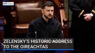 Famous Zelensky’s historic address to the Oireachtas Wealth