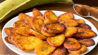 How To Fry Plantain. (Sweet Ripe Plantain)