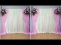 Diy  wedding backdrop pink floral backdrop