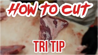 How to Cut Tri Tip Roasts