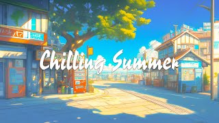 Chilling Summer Corner  Vibes with Lofi Hip Hop  Calm Your Mind For a Productive Working Spirit