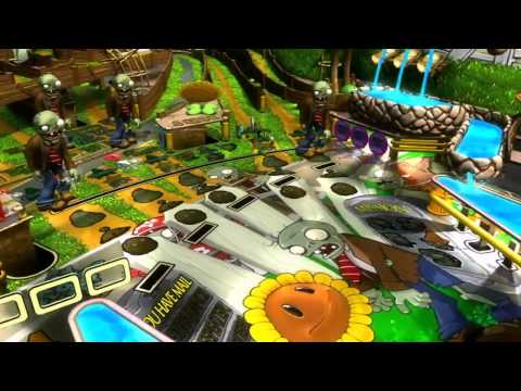 Video till Plants vs. Zombies-flipper till Zen Pinball