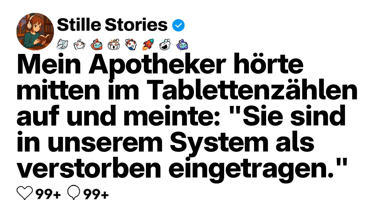 [VOLLE GESCHICHTE] Mein Apotheker hörte auf zu zählen und sagte: „Sie gelten hier als verstorben.“
