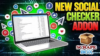 Social Check Addon - Its So Easy To Get Social Stats Using Scrapebox screenshot 1