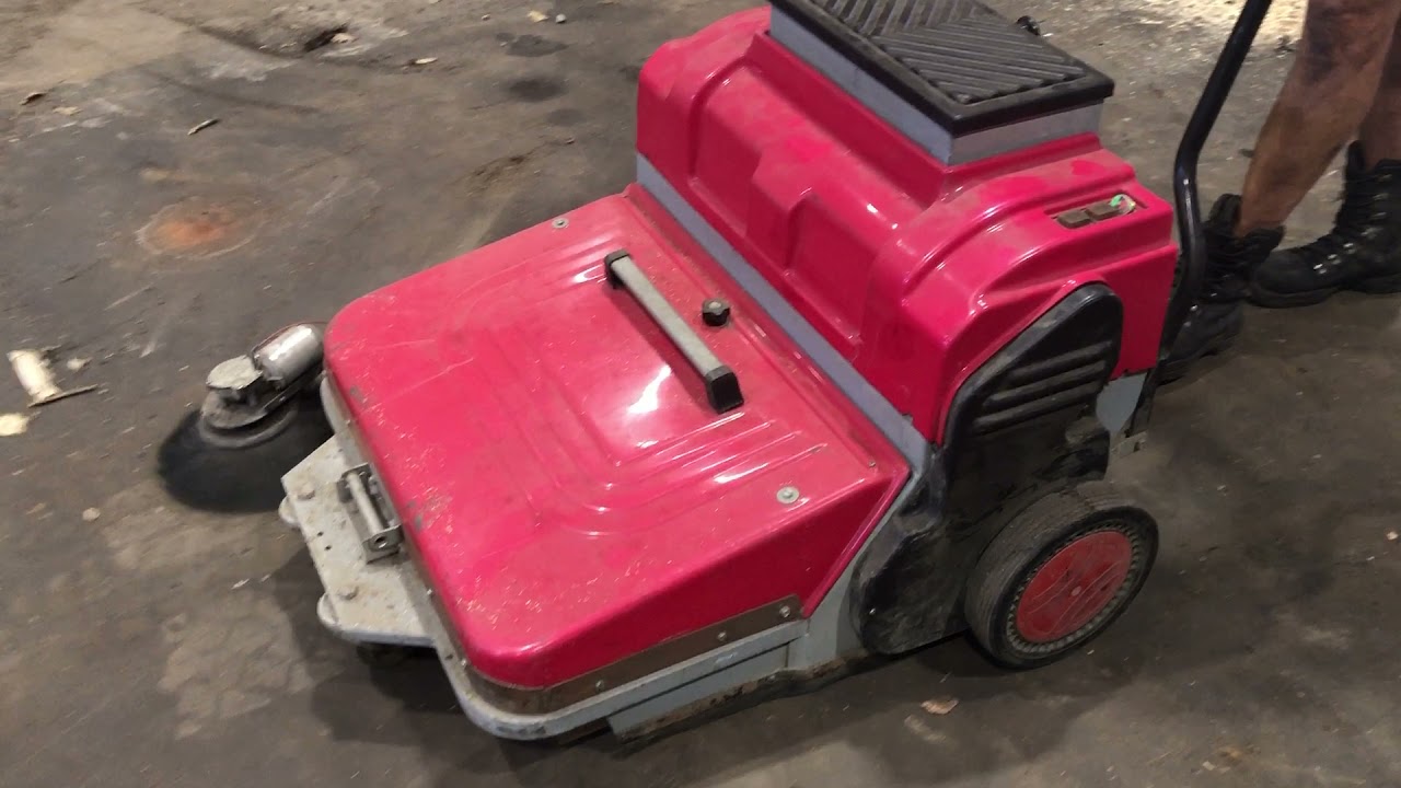 Sopmaskin Elektrisk sopmaskin med sug