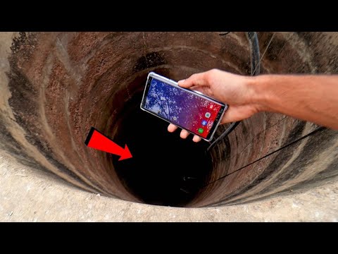 Testing Mobile Phone in Deep Well | ? Surprising Results