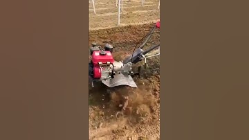 8-horsepower diesel micro-tillage machine #gasoline weeder...