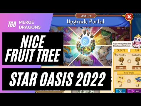 Merge Dragons Nice Fruit Trees & Portal Quests