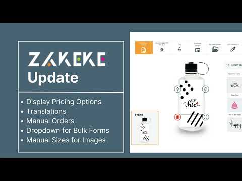 Zakeke Product Updates - January 2023